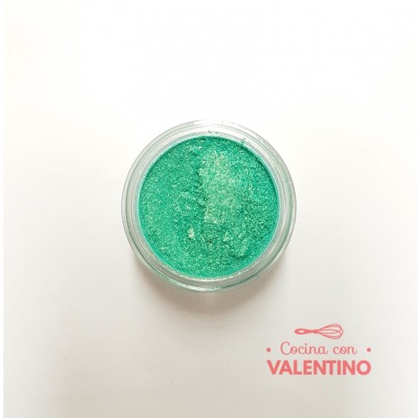Colorante Polvo Dust Color Platinum Nacarado Jade - 8 Grs