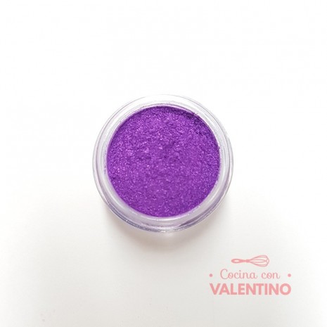 Colorante Polvo Dust Color Platinum Nacarado Uva - 8 Grs