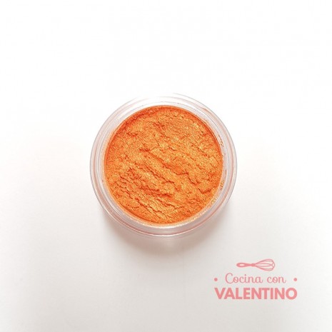 Colorante Polvo Dust Color Platinum Nacarado Mandarina - 8 Grs