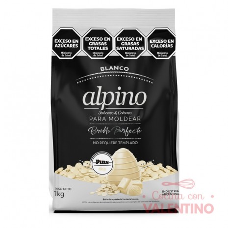 Baño de Moldeo Alpino Pins Blanco - 1 Kg