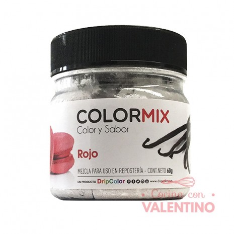 ColorMix Arcoiris Sabor Vainilla - Rojo