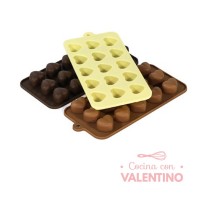 Molde Bombones Corazon 15u Molde Bombones Corazon 15u