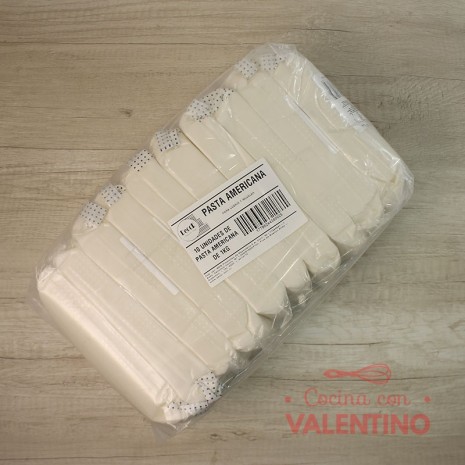 Pasta Americana Blanca - 1 Kg - Pack 10 Un