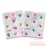 Set Placas Parpen Gemas y Diamantes SPBD