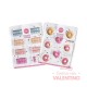 Set Placas Parpen Chocolatines Donas y Corazones SPDC