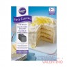 Set 4 Moldes Wilton Torta Cuadrada Easy Layers - 15 Cm