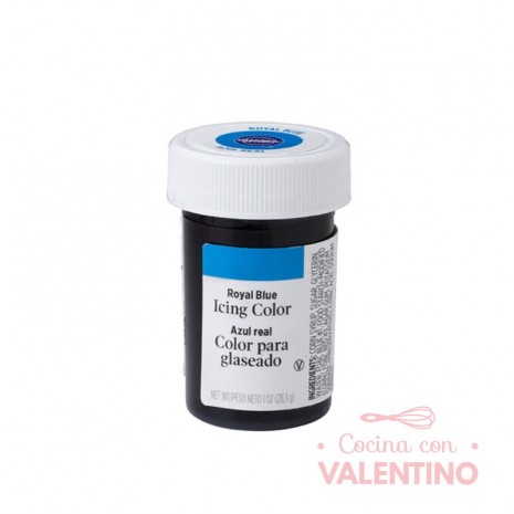 Colorante Gel Wilton - Azul Francia / Real - 28 Grs.
