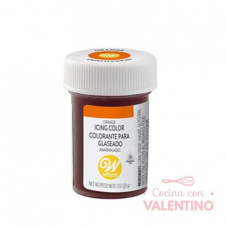 Colorante Gel Wilton - Naranja - 28 Grs.