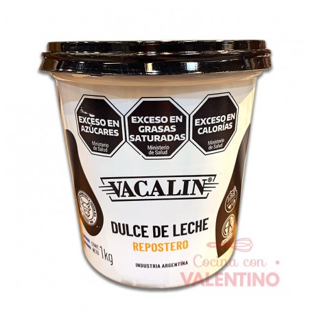 Dulce de Leche Vacalin Repostero - 1 Kg