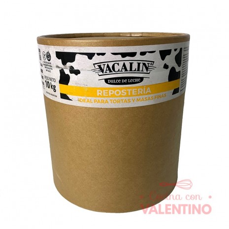 Dulce de Leche Repostero Vacalin Envase Carton x 10Kg