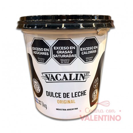 Dulce de Leche Vacalin Original - 1 Kg