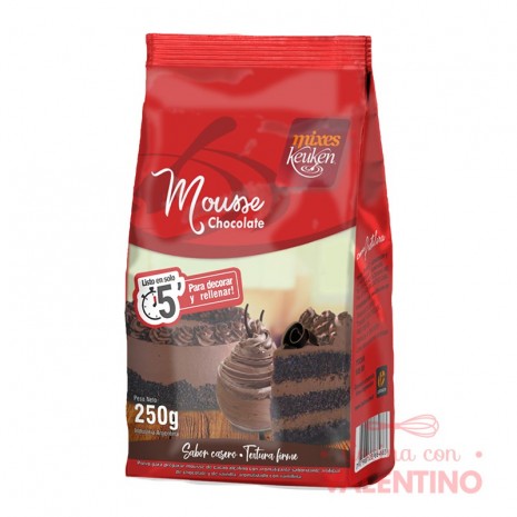 Mousse Choco. p/ Tortas Keuken - 250Grs