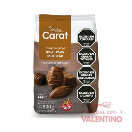 Baño de Moldeo Carat Leche - 800 Grs