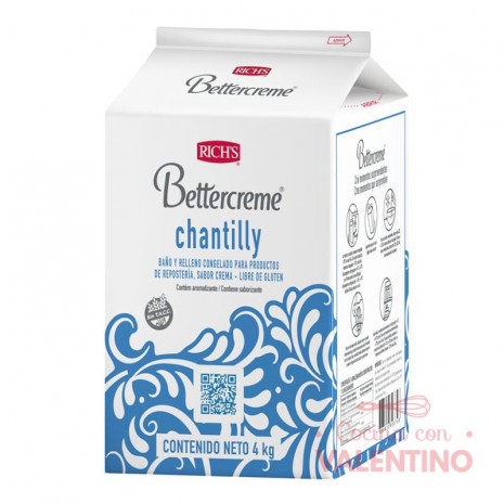 Bettercreme Chantilly Rich - 4Kg