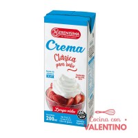 Crema de Leche La Serenisima Tetrapack Slim 200cc Crema de Leche La Serenisima Tetrapack Slim 200cc