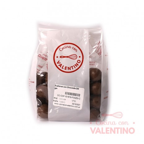 Avellanas con Chocolate 250 grs