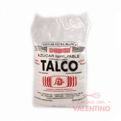 Azucar Impalpable Talco Dewey - 1 Kg