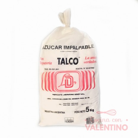 Azucar ImpalpableTalco Dewey - 5 Kg