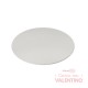 Disco Carton Blanco 18 Cm - 1 Un