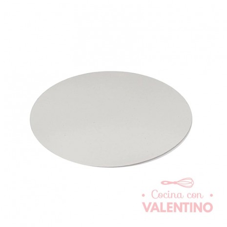 Disco Carton Blanco 18 Cm - 1 Un