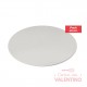 Disco Carton Blanco 22 Cm - 10 Un