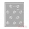 Placa Parpen Bombon Circular Alto P569 x12