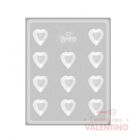 Placa Corazones x11 Parpen P221