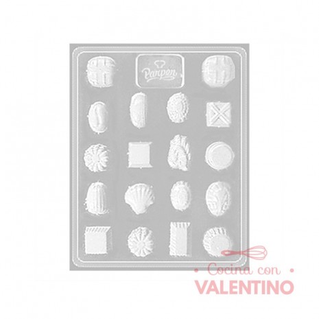 Placa Bombones Surtidos Parpen P278