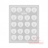 Placa Corazones Chatos x20 Parpen P287