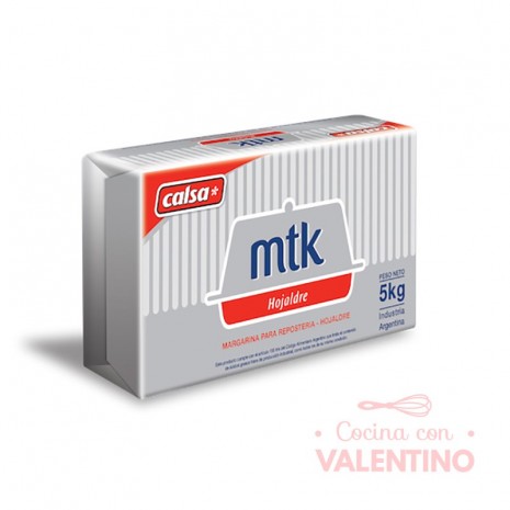 Margarina + Manteca Hojaldre MTK Calsa Pilon - 5Kg