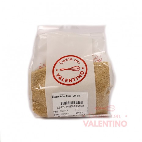 Azucar Rubia Circe - 250 Grs.