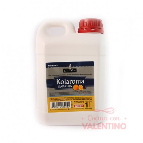 Esencia y Color Kolaroma Naranja - 1 Lt
