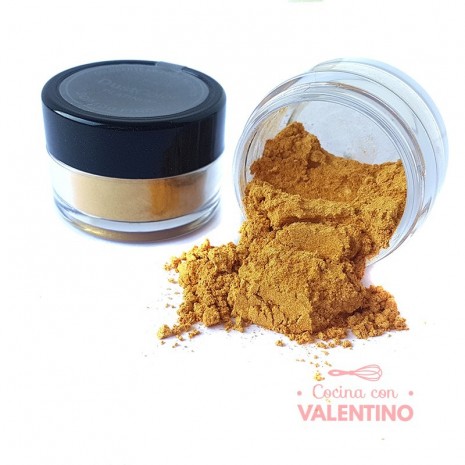 Colorante Polvo Dust Color Platinum Dorado Fino - 8 Grs