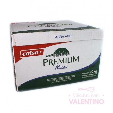 Margarina Masas Premium Calsa - Pack 4 Un (20 Kg)