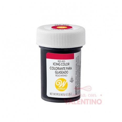 Colorantes en Gel Wilton - Rojo Intenso