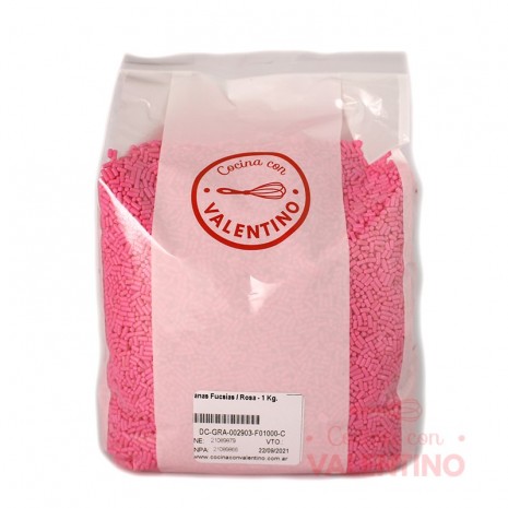 Granas Fucsias / Rosa - 1 Kg