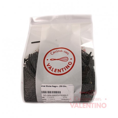 Granas Sticks Negro - 250 Grs