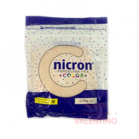 Porcelana Fria Color Nicron 250Grs. - Azul