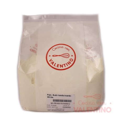 Prem. Budín Vainilla Inventis - 500 Grs.