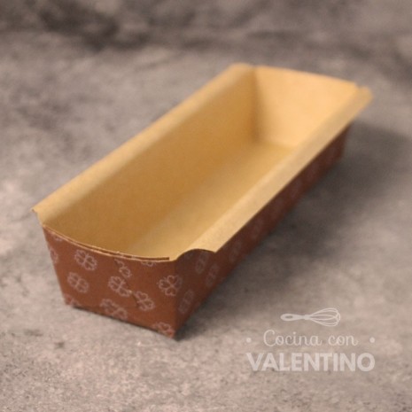 Molde Budin Papel 135x50x40 - 150 Grs - 1 Un