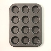 Molde Antiadh p/12 Muffins - CM Molde Antiadh p/12 Muffins - CM