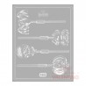 Placa Parpen Chupetines Halloween P565