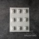 Placa Plastichok Bombon Corazones Unidos x9 35A