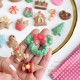Placa Mini Candy Navideño