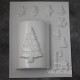 Placa Plastichok Cake Sorpresa Navideña 1829H