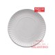 Plato Bandeja Carton Gris N°14 26 Cm - 10 Un