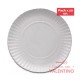 Plato Bandeja Carton Gris N°16 33 Cm - 10 Un