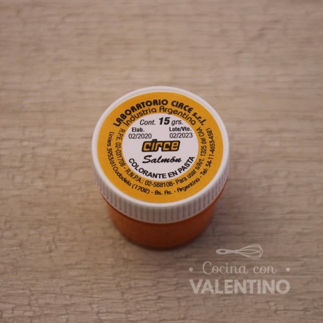 Colorante Pasta Circe Salmon - 15 Grs