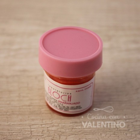 Colorante Pasta Bloch Anaranjado - 15 Grs