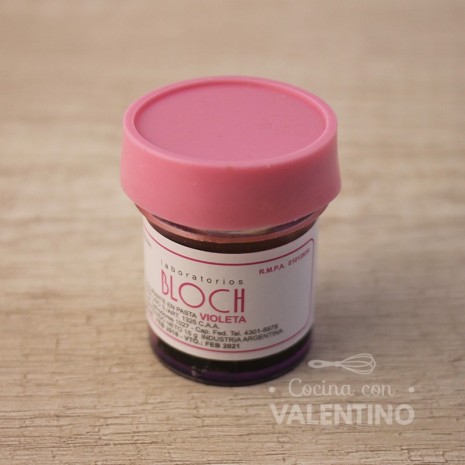 Colorante Pasta Bloch Violeta - 15 Grs